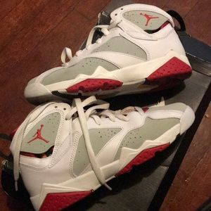 AIR JORDAN 7 RETRO BG (GS) "HARE"- gently used